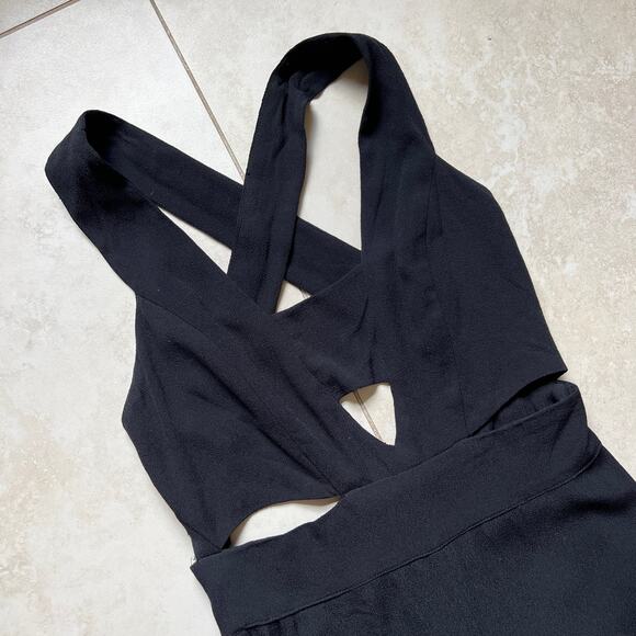 Flynn Skye Wide Leg Jumpsuit Black Size XS - Picture 2 of 4